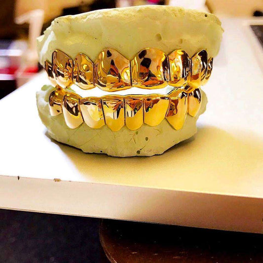 10K GOLD PERM GRILLZ