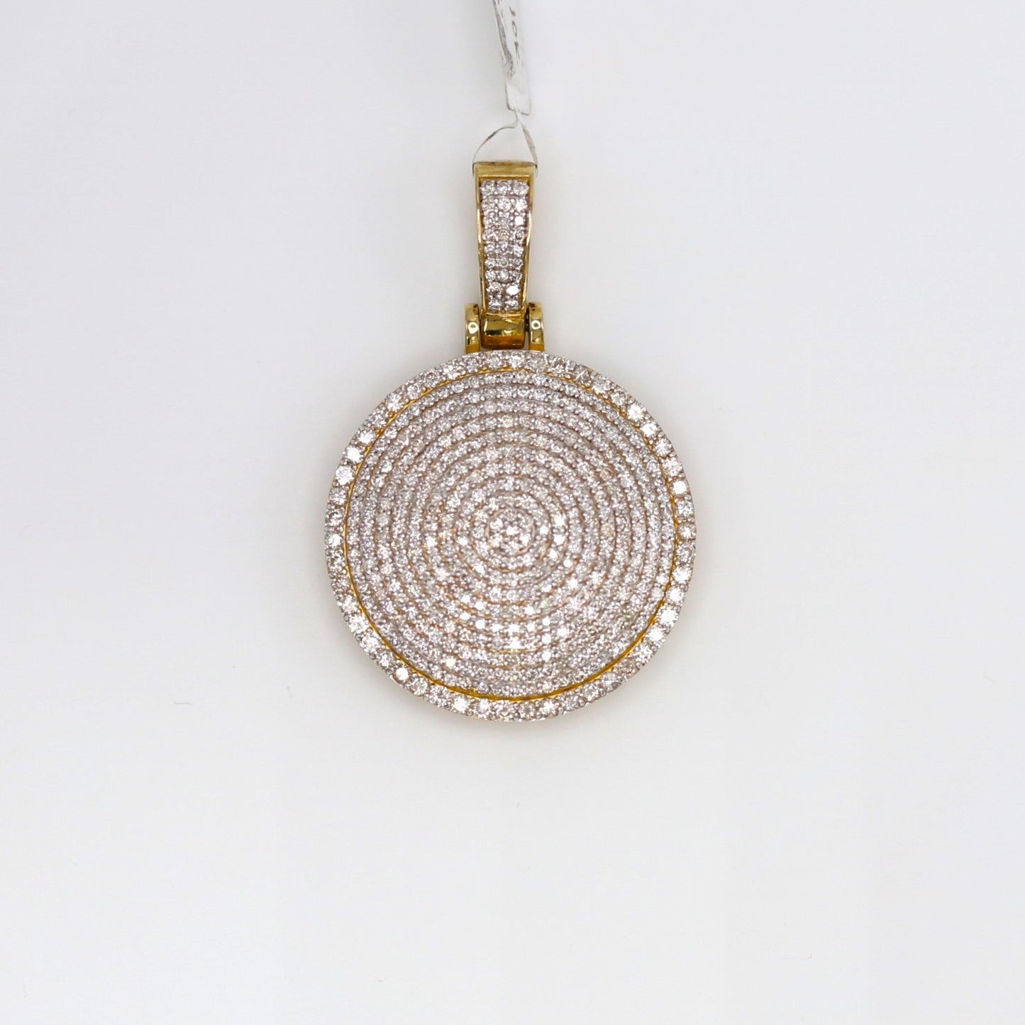 Diamond Cricle Pendant