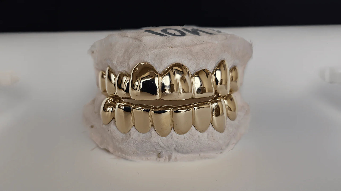 14K GOLD GRILLZ